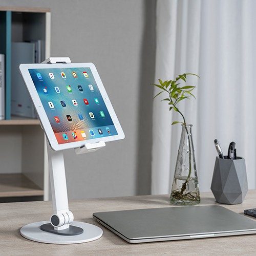 Skill Tech SH PAD30 01Aluminium Anti-Theft Countertop Kiosk Tablet Stand