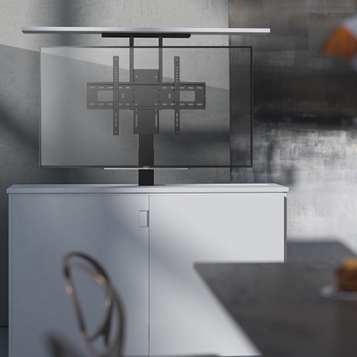 Skill Tech SH 46ML Motorized Lift Tv Stand