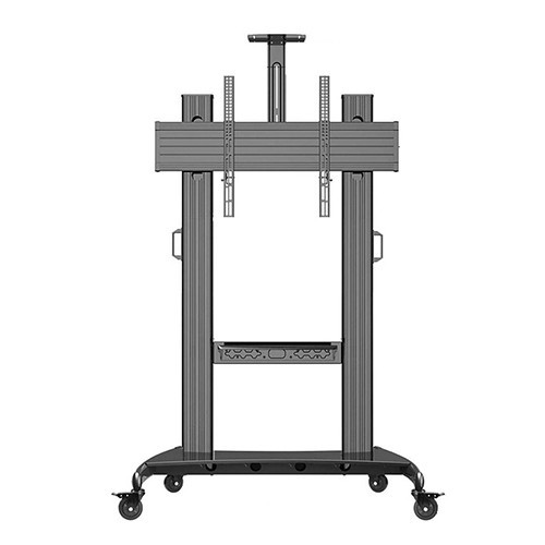 North Bayou NB TW100 Motorized Telescopic Height-Adjustable Aluminum Tv Stand