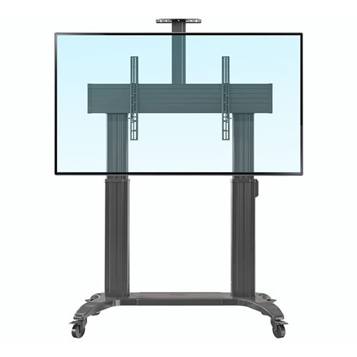 North Bayou NB TW100 Motorized Telescopic Height-Adjustable Aluminum Tv Stand