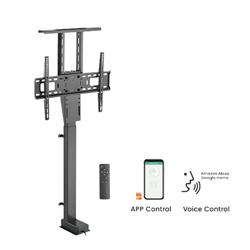 Skill Tech SH 47MX Smart Large Motorized Tv Lift Stand With Voice & App Control