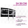 Skill Tech SH 38 C06 Six Screens Heavy-Duty Aluminium Monitor Arms