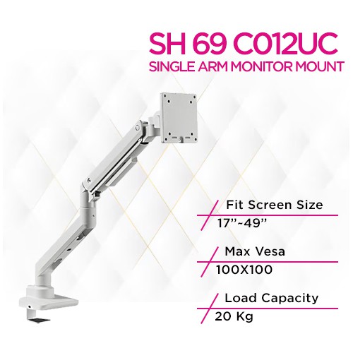 Skill Tech SH 69 C012UC Fabulous Desk-Mounted Heavy-Duty...
