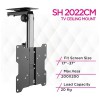 Skill Tech SH 2022CM Lockable TV Ceiling Mount for Caravan