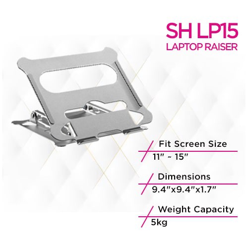 Skill Tech SH LP15 Dual Adjustment Laptop Holder