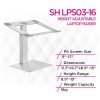 Skill Tech SH LPS03-16 Height Adjustable Aluminium Laptop Riser