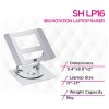 Skill Tech SH LP16 360° Rotating Foldable Laptop Riser