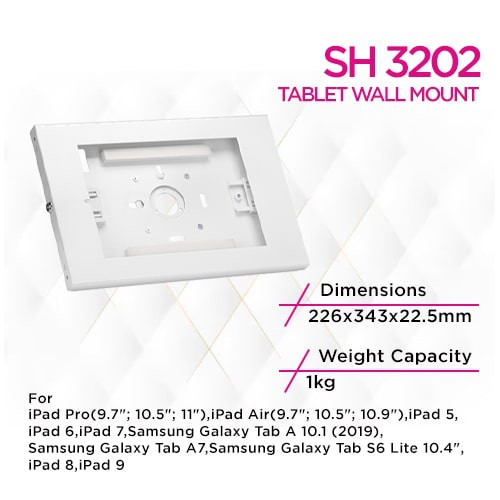 Skill Tech SH 3202 Anti-Theft Tablet Mount Enclosure