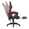 Skill Tech CH06-12-04 Gaming Chair with Footrest