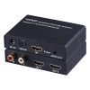 HDMI 1x2 Splitter with Audio Extractor (SPDIF + L/R)