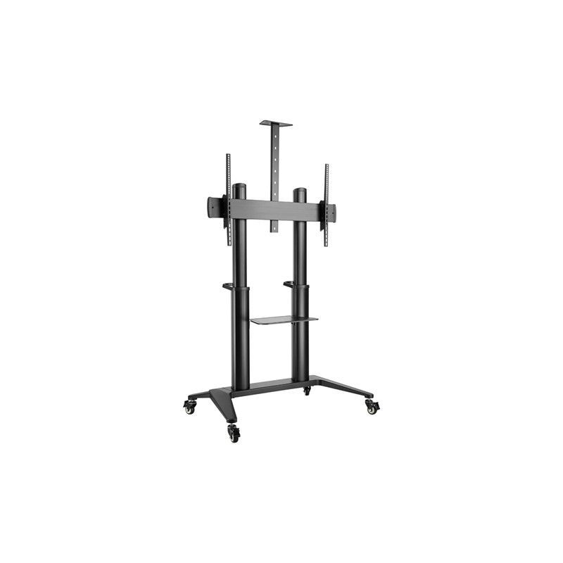 Skill Tech SH 1900-120B Ultra-Modern Large Screen Aluminium TV Cart