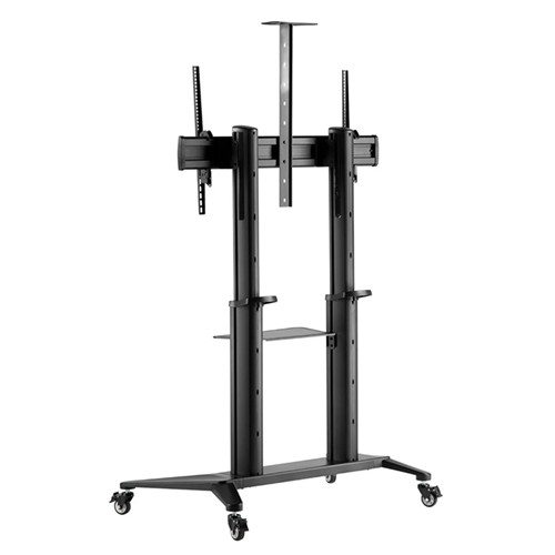 Skill Tech SH 1900-120B Ultra-Modern Large Screen Aluminium TV Cart