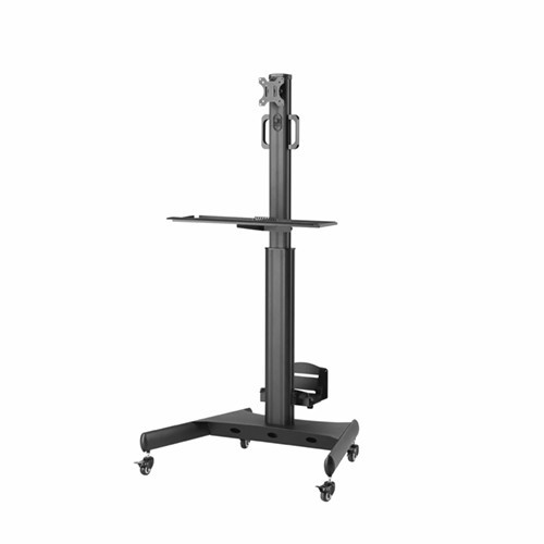 Skill Tech SH FWS05-1 Single Monitor Height Adjustable Computer Mobile ...