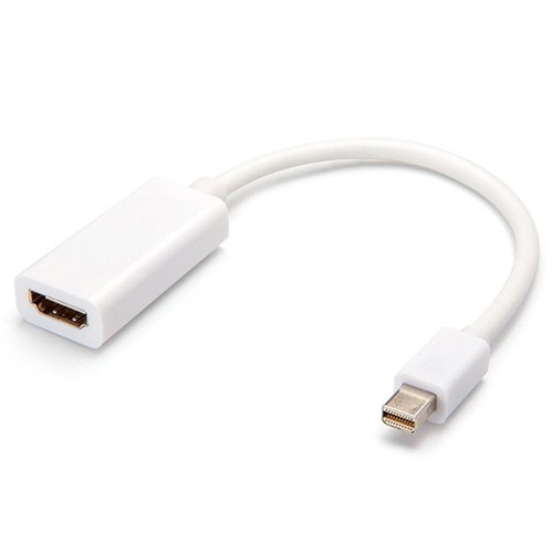 Skill Tech Mini DisplayPort to HDMI Converter White 0.2...