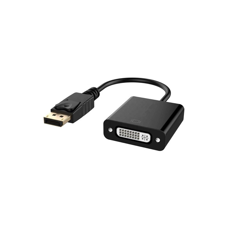 Skill Tech DisplayPort to DVI I 24 plus 5 Converter Black 0.2 Meter