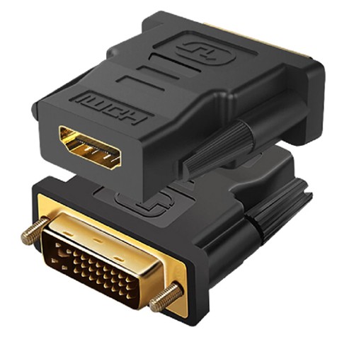 DVI I 24 plus 5 Male to HDMI Female Adapter Converter