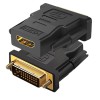 DVI I 24 plus 5 Male to HDMI Female Adapter Converter