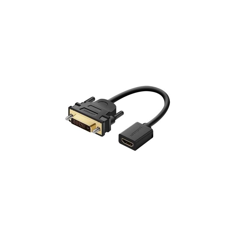 UGREEN DVI Male to HDMI Female Adapter Cable 22 CM