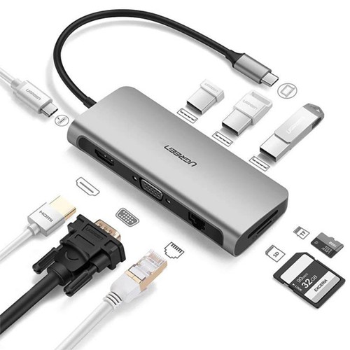 UGREEN CM179 9 in 1 USB C Multifunction Adapter Hub