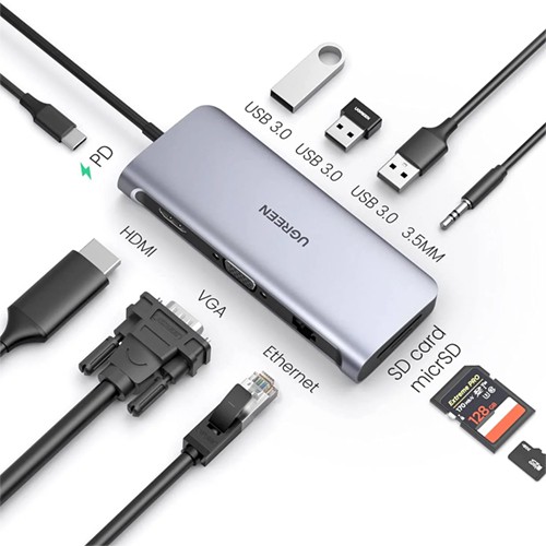 UGREEN CM179 10 in 1 USB C Multifunction Adapter Hub