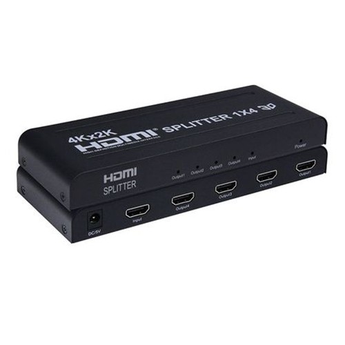 موزع HDMI 1 مدخل 4 مخرج 4K 1080P صندوق توزيع إشارة...