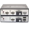 موسع HDMI KVM عبر كابل بصري لنقل البيانات لمسافة طويلة تصل إلى 20 كيلومترًا