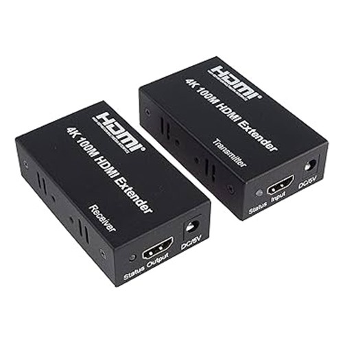 موسع HDMI عبر كابل CAT6 بطول 100 متر لنقل الفيديو بدقة 4K...