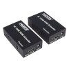 موسع HDMI عبر كابل CAT6 بطول 100 متر لنقل الفيديو بدقة 4K و1080P، صندوق أخضر