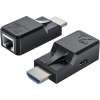 HDMI Extender Over CAT6 or CAT6A 60M Full HD 1080P White Blue Pack