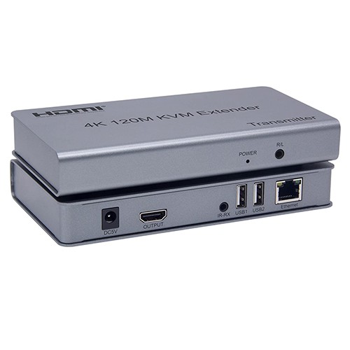 موسع HDMI KVM عبر CAT6 بطول 120 متر بدقة 4K و1080 بكسل مع...