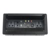 Skill Tech Black Table Cable Cubby Pop Up Box For Conference Desk Use