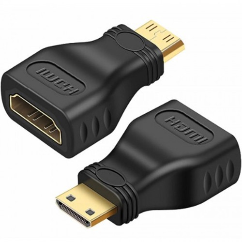 موصل محول فيديو HDMI Mini Male إلى HDMI Female