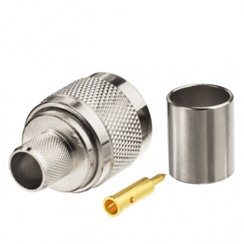 BEL SH YW 001 N Male Crimping Connector for RG213 Cable