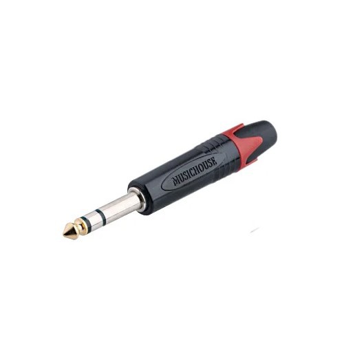 Music House MH111P3 Gold Stereo 6 Point 35mm Audio Connector