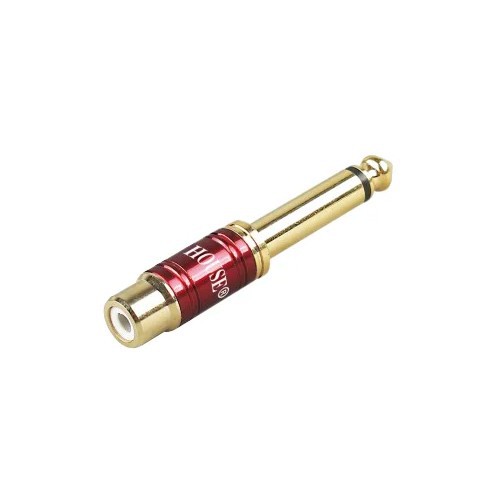 Music House MH535G Mono Jack Adapter 6 Point 35mm to RCA...