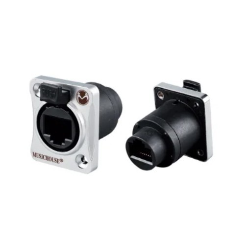 Music House MH820F Waterproof RJ45 Female Chassis Connector