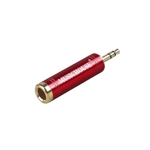 Music House MH536G Stereo Adapter 3 Point 5mm to 6 Point...