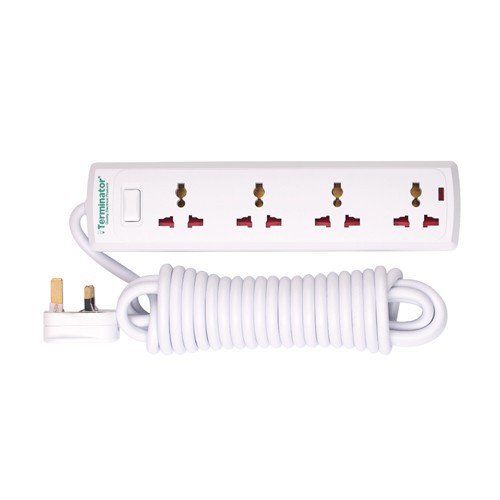 Terminator TPB 524-3M Universal Power Extension Socket