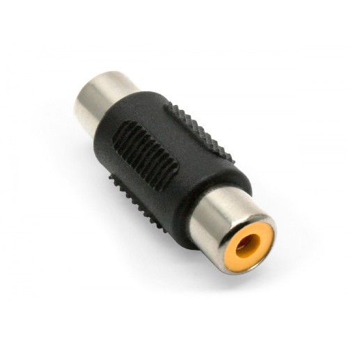 محول موصل كابل صوت وفيديو من أنثى إلى أنثى RCA