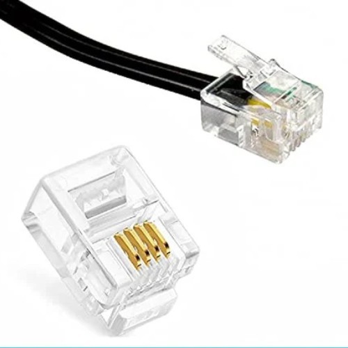 موصل كابل الهاتف RJ11 من Skill Tech 6P4C