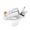 Skill Tech RJ45 Cat6A Cat7 FTP Shielded Pass Through Plug