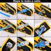 Snap Type Crimping Tool CAT6/5 (RJ45)