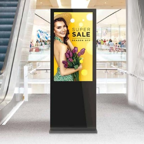 Skill Tech 43 Inch 4K Android 11 Digital Kiosk  With Wheels