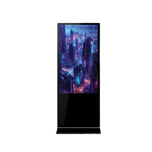 Skill Tech 55" Inch 4K Android 12 Digital Kiosk With Wheels
