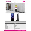 Skill Tech 55" Inch 4K Android 12 Digital Kiosk With Wheels
