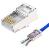 Skill Tech RJ45 Cat6 FTP Shielded Connector Plug