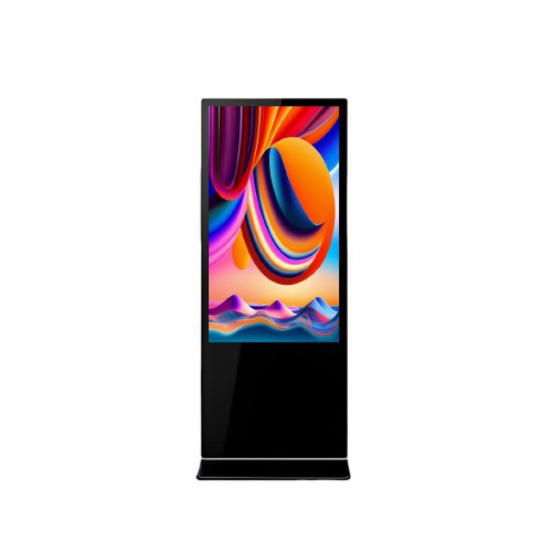 Skill Tech 50 Inch 4K Android 12  Digital Kiosk with Wheels