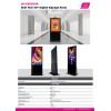 Skill Tech 50 Inch 4K Android 12  Digital Kiosk with Wheels