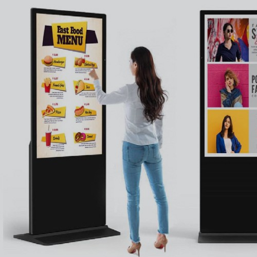 Skill Tech 65" Digital Signage Kiosk - IR Touch