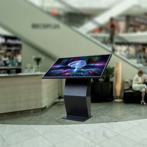 Skill Tech 50" K -Shape IR Touch Kiosk